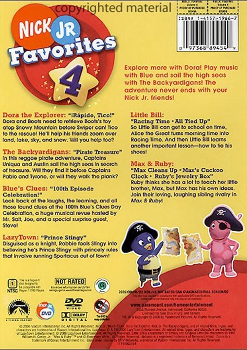 Nick Jr Favorites Vol. 2