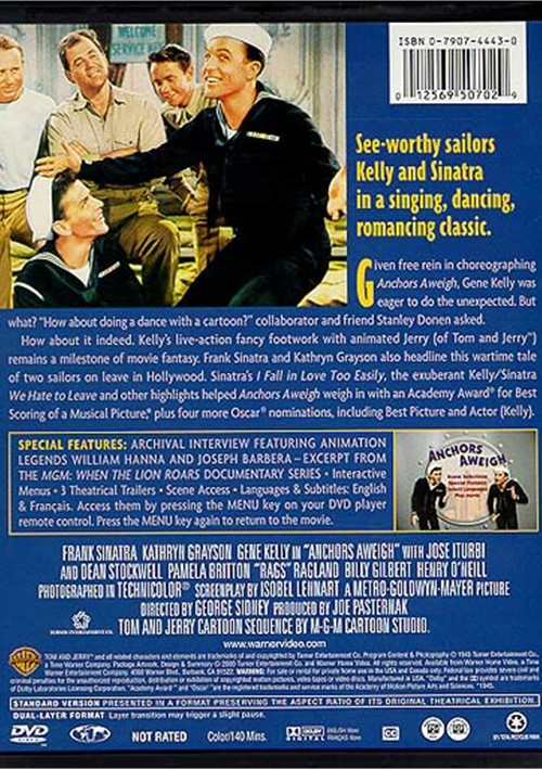 Anchors Aweigh (DVD 1945) DVD Empire