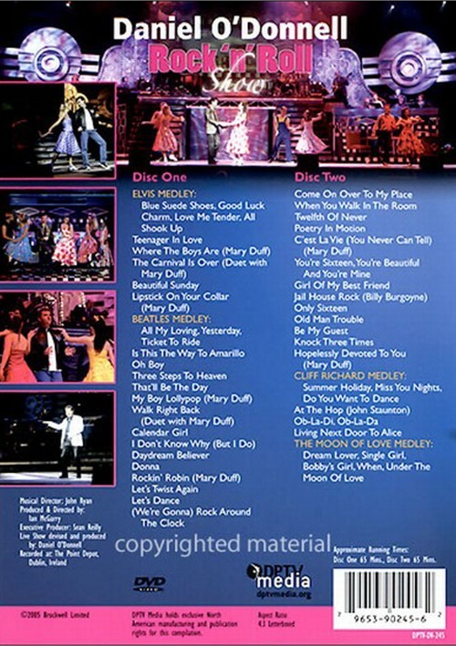 Daniel O'Donnell: The Rock 'N' Roll Show (DVD 2005) | DVD Empire