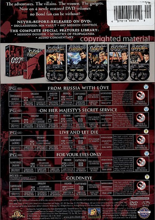 James Bond Ultimate Collection Volume 3 (DVD) DVD Empire