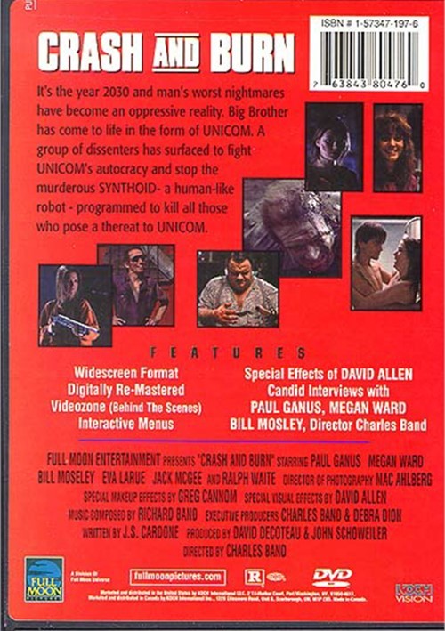 Crash And Burn (DVD 1990) DVD Empire