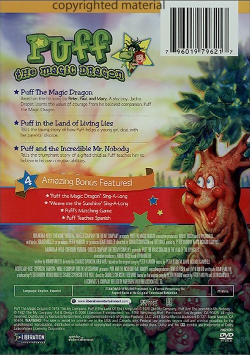 Puff The Magic Dragon (DVD) DVD Empire
