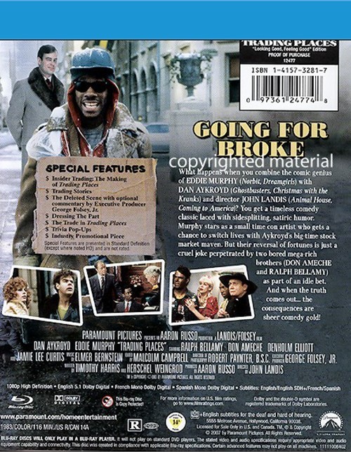 Trading Places Special Collector's Edition (Bluray 1983) DVD Empire