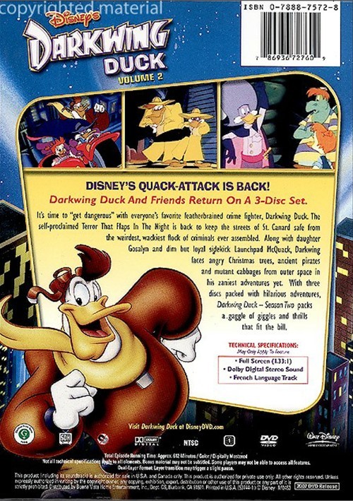 Darkwing Duck Volume 2 (DVD) DVD Empire