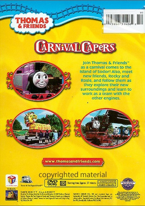 Thomas & Friends Carnival Capers (DVD) DVD Empire