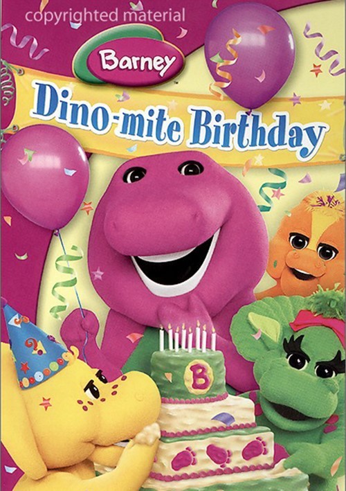 Barney Dino Mite Birthday Dvd Dvd Empire