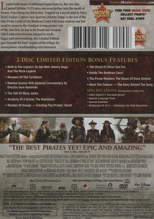 Pirates Of The Caribbean: At World's End - 2 Disc Special Edition (DVD