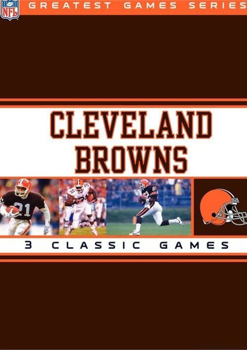 NFL Greatest Games Series Cleveland Browns (DVD) DVD Empire