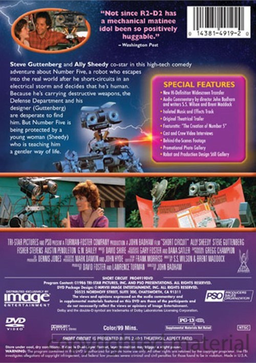 Short Circuit Special Edition (DVD 1986) DVD Empire