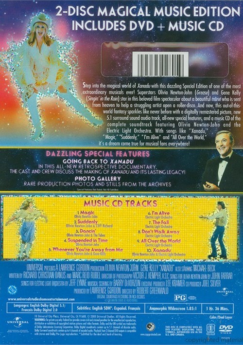 Xanadu Magical Music Edition (DVD 1980) DVD Empire