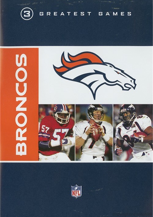 NFL Greatest Games Series Denver Broncos (DVD) DVD Empire