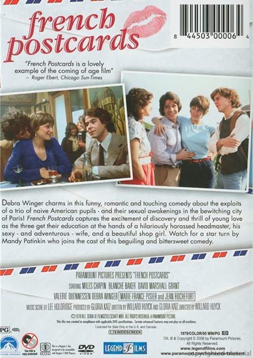 French Postcards (DVD 1979) DVD Empire