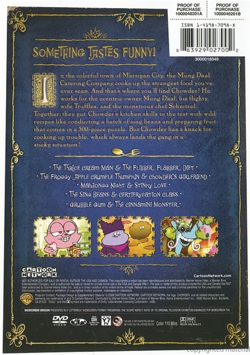Chowder Volume 1 (DVD 2007) DVD Empire