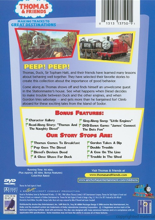 Thomas & Friends Thomas Comes To Breakfast (DVD 1986) DVD Empire