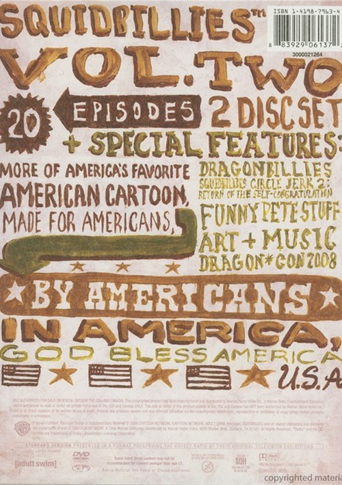 Squidbillies Volume Two (DVD 2006) DVD Empire