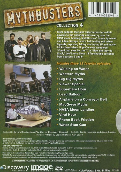 mythbusters collection 4