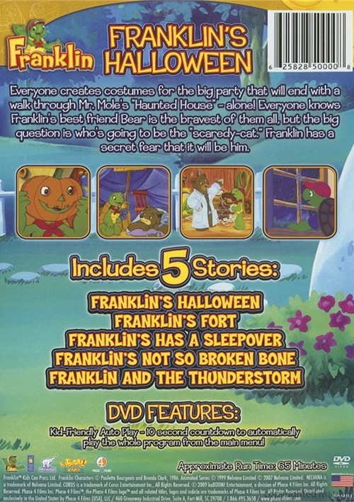 Franklin: Franklin's Halloween (DVD 2005) | DVD Empire