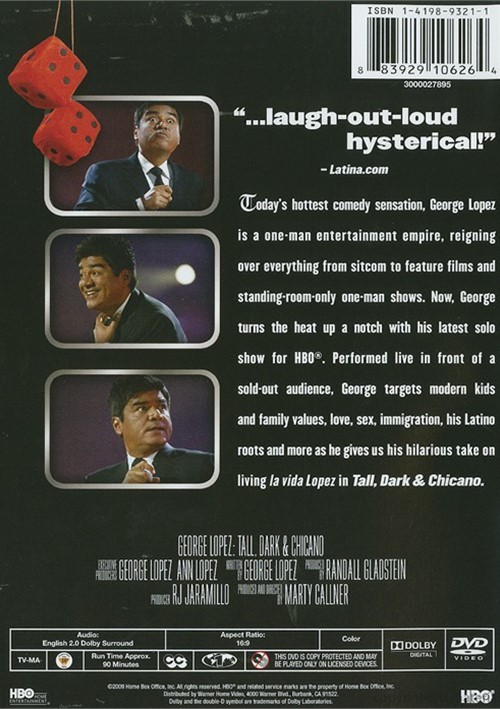 George Lopez: Tall, Dark & Chicano (DVD 2009) | DVD Empire