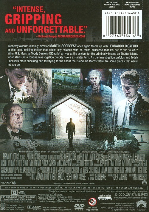 Shutter Island (DVD 2010) DVD Empire