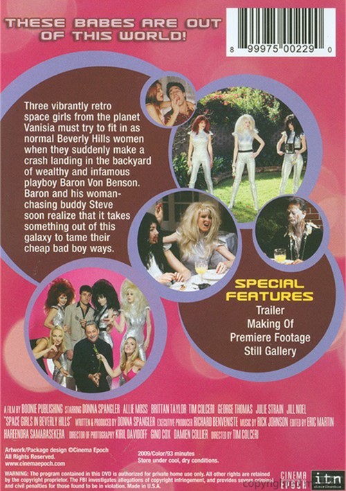 Space Girls In Beverly Hills Dvd 2009  Dvd Empire