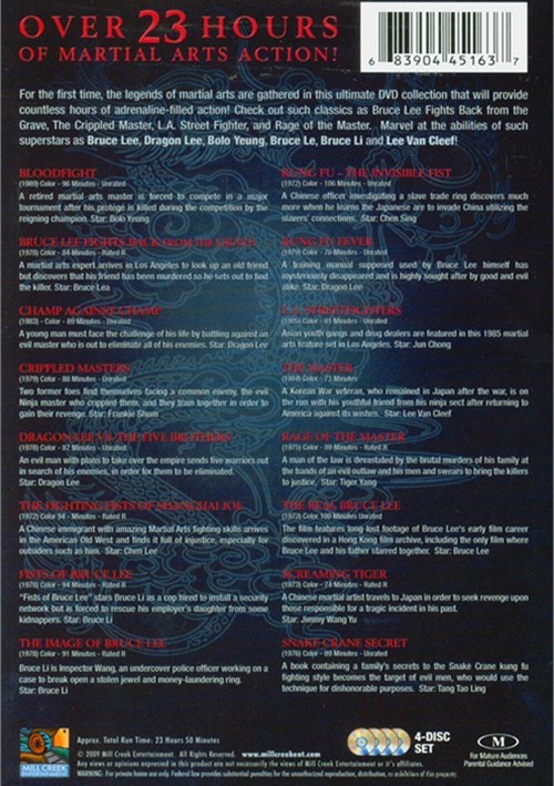 Fists Of Vengeance Martial Arts Collection (DVD 2010) DVD Empire