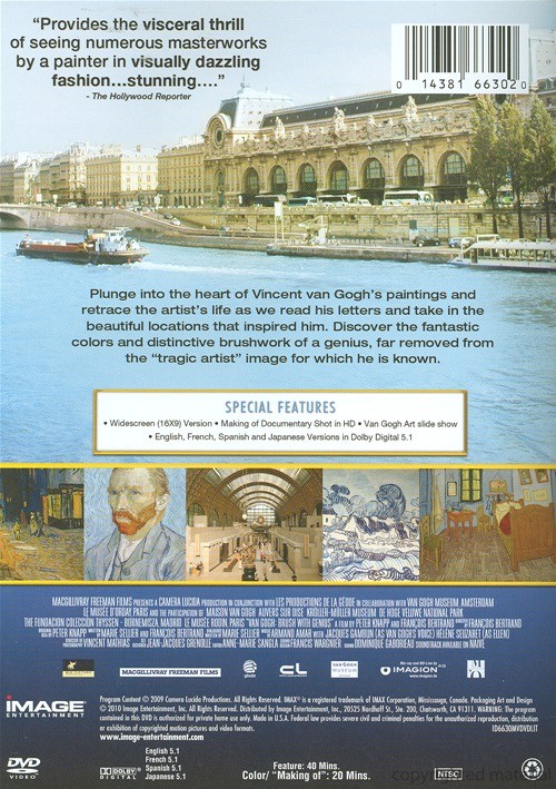 IMAX Van Gogh Brush With Genius (DVD 2009) DVD Empire
