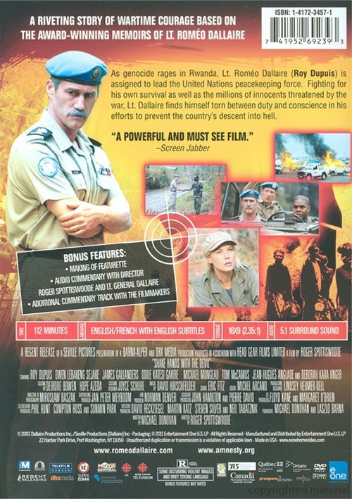 Shake Hands With The Devil 2007 Film Shake Hands With The Devil (DVD 2007) | DVD Empire