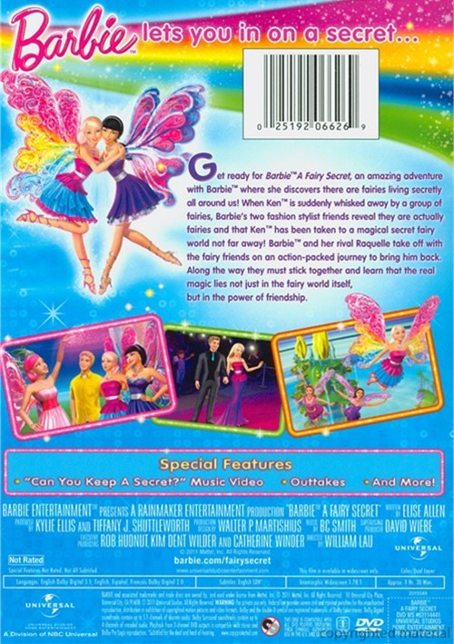 Barbie A Fairy Secret (DVD 2011) | DVD Empire