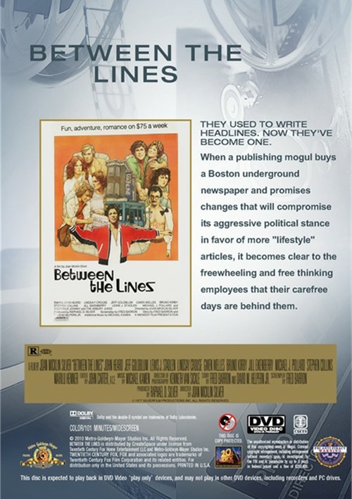 Between The Lines (DVD 1977) DVD Empire