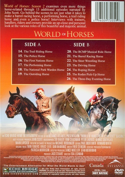 World Of Horses Season 2 (DVD 2011) DVD Empire