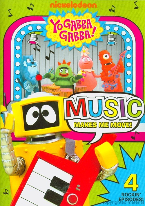 Yo Gabba Gabba Music Makes Me Move! (DVD 2011) DVD Empire