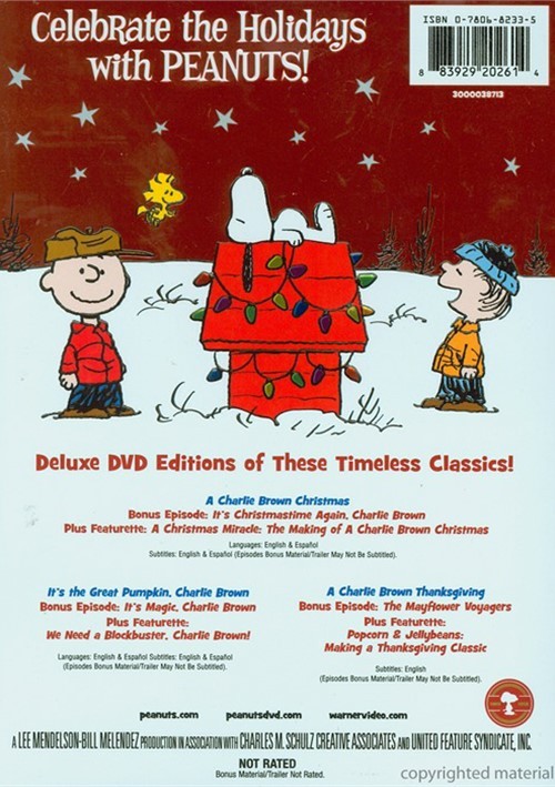 thumbnail image 2 of Peanuts Deluxe Holiday Collection [New 4K UHD Blu-ray] – Includes Blu-ray, 4K Master 2 of 6
