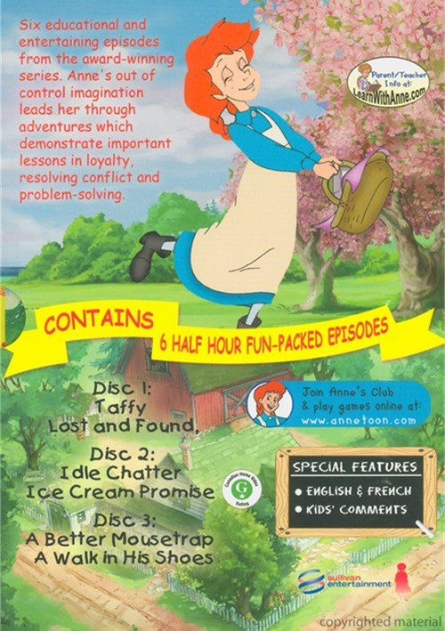 Anne Of Green Gables The Animated Series Volumes 79 (DVD) DVD Empire