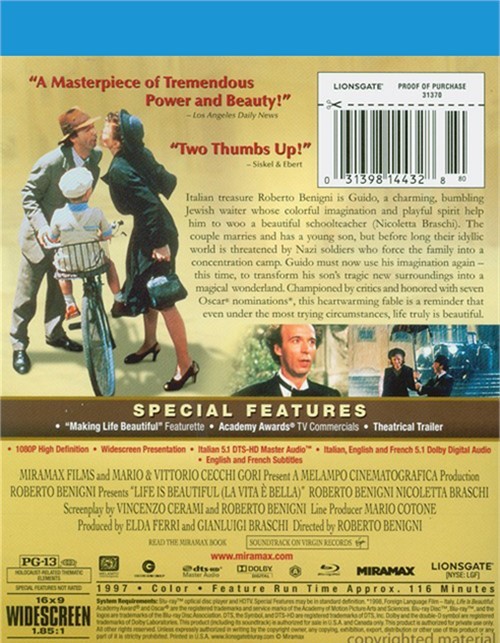 Life Is Beautiful (Bluray 1998) DVD Empire