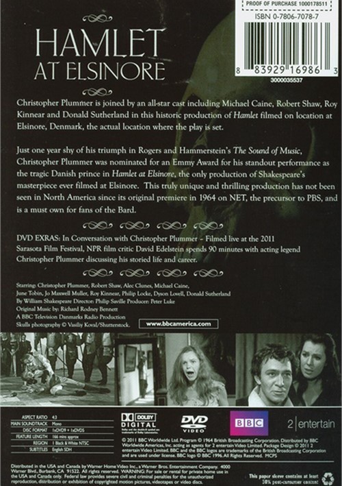 Hamlet At Elsinore (DVD 1964) DVD Empire