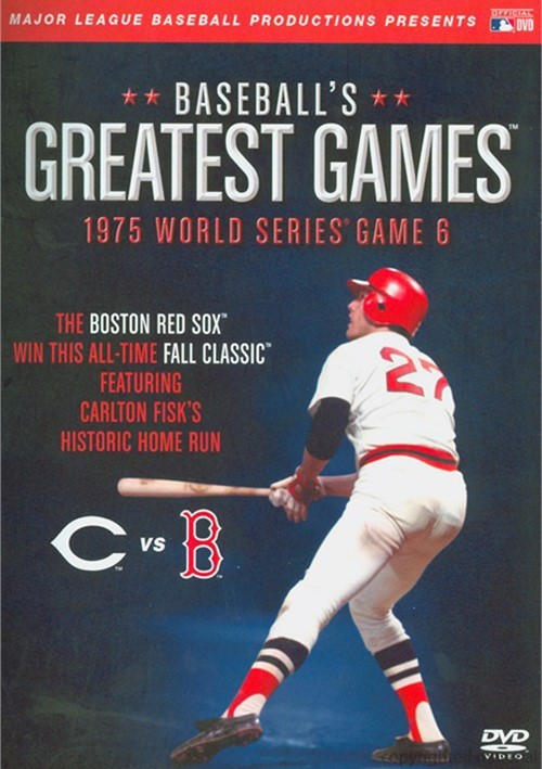 Baseball's Greatest Games 1975 World Series Game 6 (DVD 1975) DVD Empire
