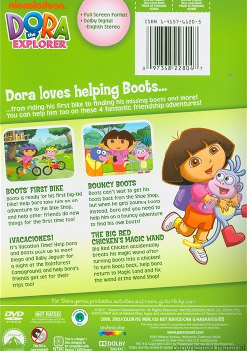 Dora The Explorer Dora Loves Boots (DVD 2011) DVD Empire