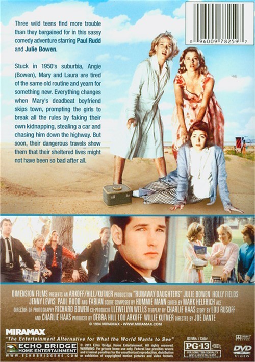 Runaway Daughters (DVD 1994) DVD Empire