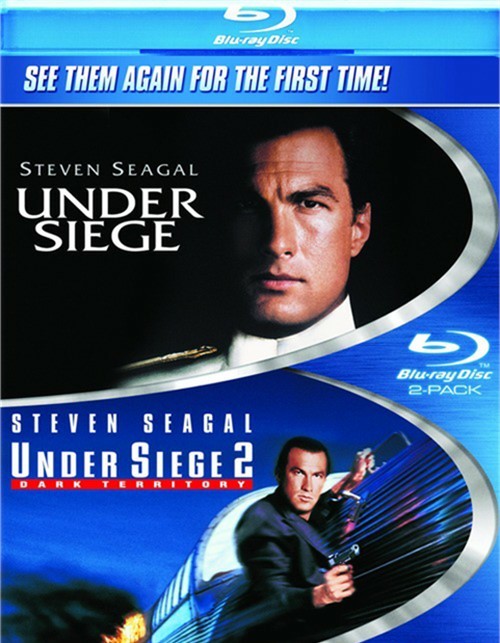Under Siege / Under Siege 2 Dark Territory (Double Feature) (Bluray