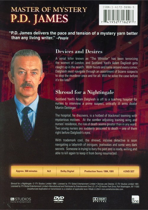 P.D. James Devices And Desires / Shroud For A Nightingale (Double