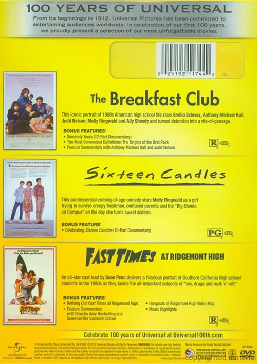 80s Comedies Spotlight Collection (The Breakfast Club / Sixteen Candles