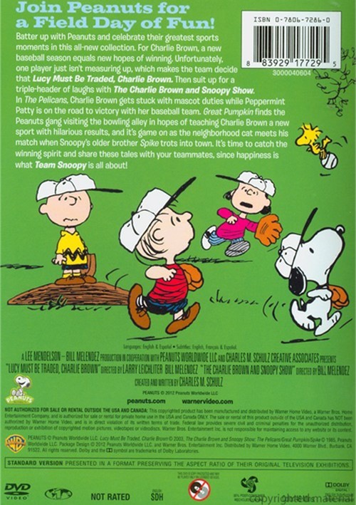 Happiness Is... Peanuts Team Snoopy (DVD) DVD Empire