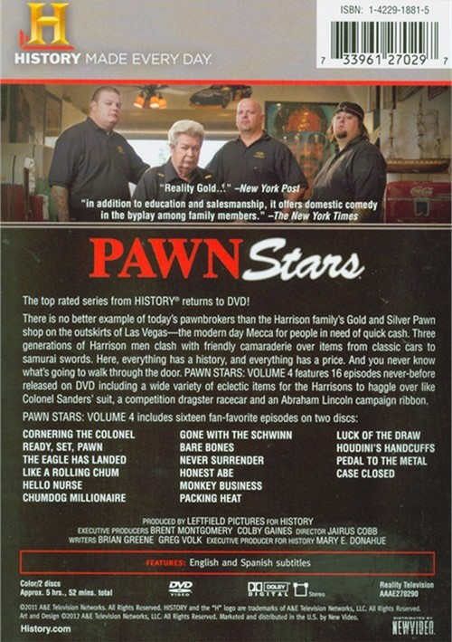 Pawn Stars Volume 4 (DVD 2011) DVD Empire