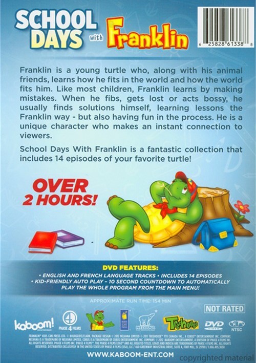 Franklin: School Days With Franklin (DVD) | DVD Empire