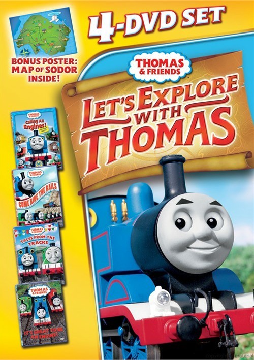 Thomas & Friends Let's Explore With Thomas (4 Pack) (DVD) DVD Empire