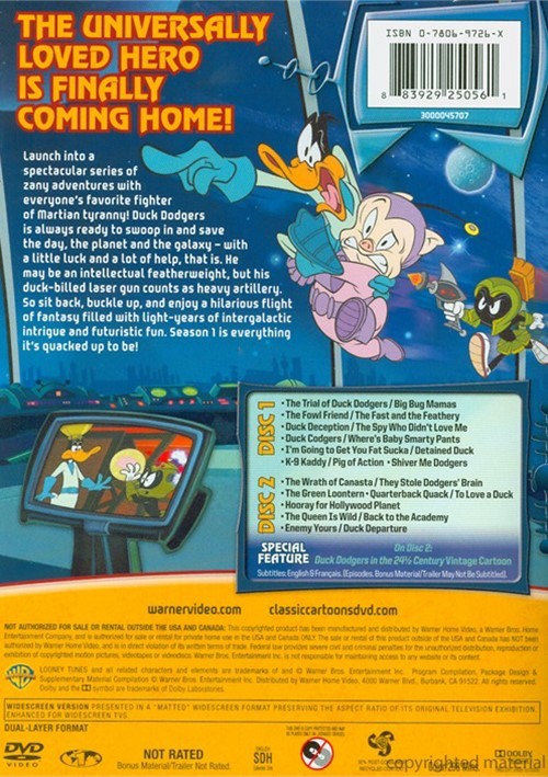 Duck Dodgers: Dark Side Of The Duck (DVD) | DVD Empire