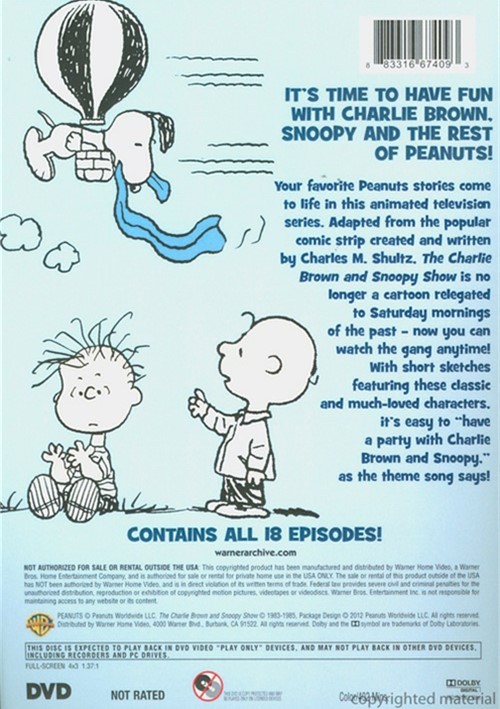 Charlie Brown & Snoopy Show The Complete Series (DVD 1983) DVD Empire
