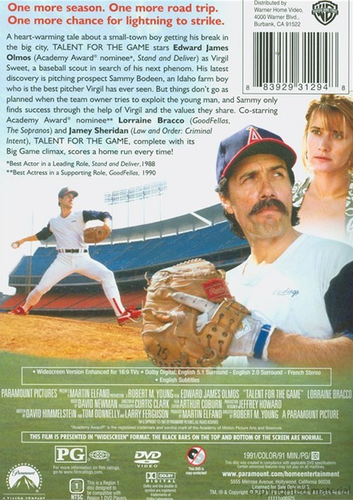 Talent For The Game DVD 1991 DVD Empire