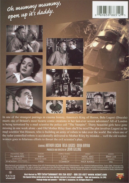 Mother Riley Meets The Vampire (DVD 1952) | DVD Empire
