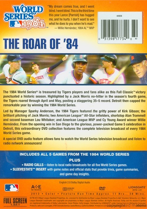 1984 Detroit Tigers, The: World Series Collector's Edition 